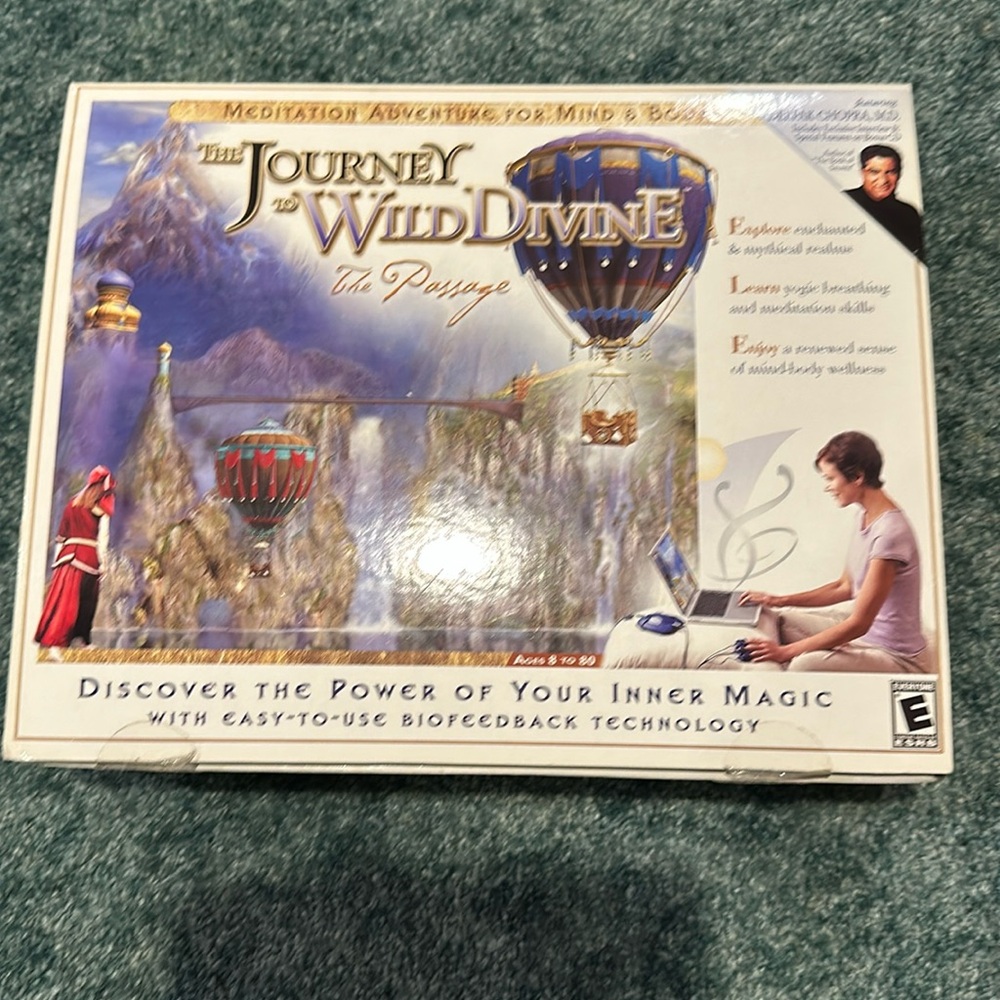 The Journey to Wild Divine. Biofeedbackback and meditation. Complete